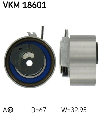 SKF Feszítőgörgő, vezérműszíj VKM18601_SKF